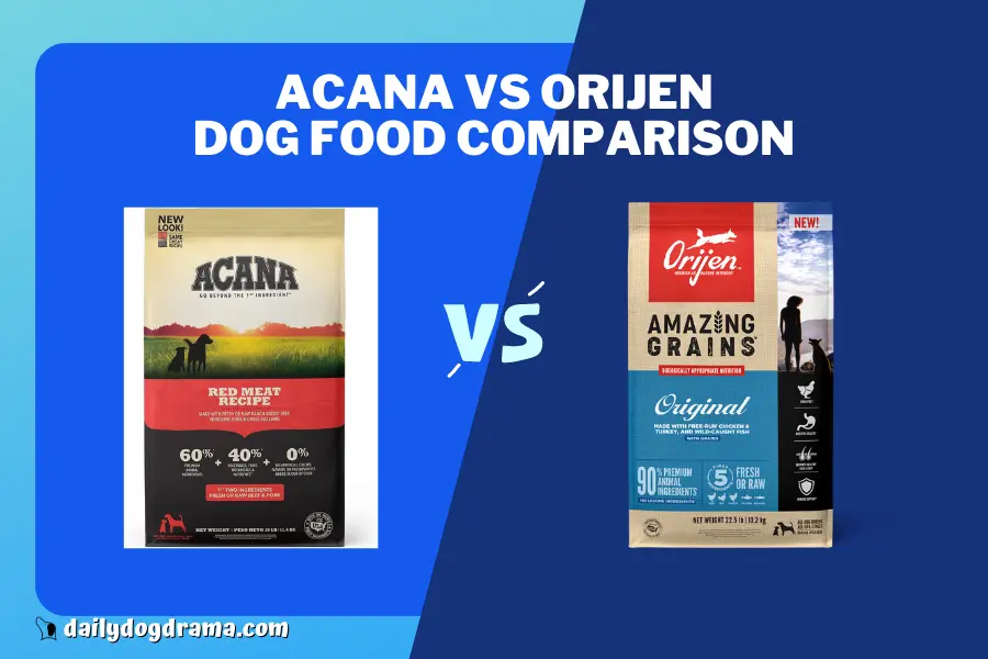 orijen vs acana dog food